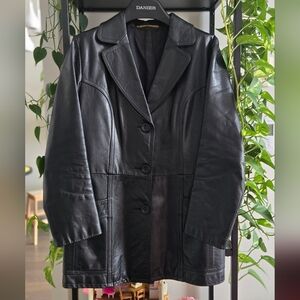 Danier Black Leather Women's Jacket